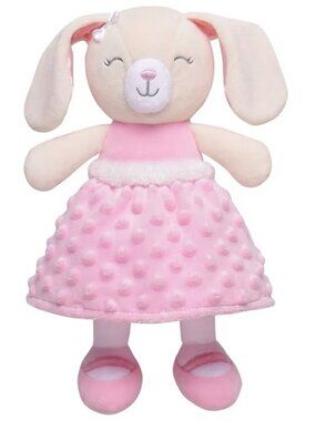 Baby Starters Ella Bunny Rabbit Pink Satin Ears Plush Stuffed Animal Lovey NWOT